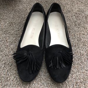 Black tassel flats-8.5-Anne Klein